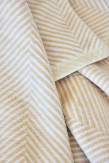 Harborview Herringbone Cream Blanket9