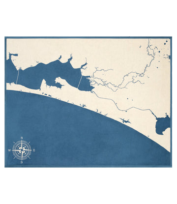 30A Map Blanket