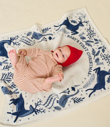 Baby's First Christmas Mini Blanket