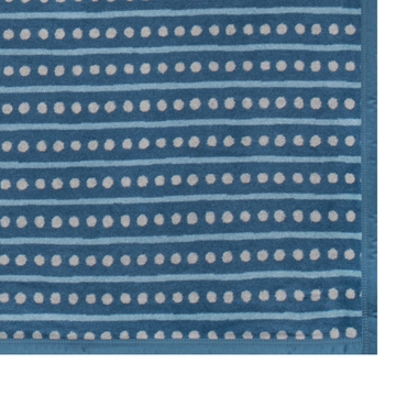 Beach Pebble Cornflower Blanket