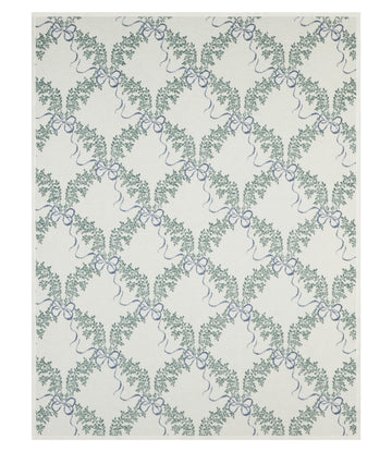 Boxwood Wreaths Blanket
