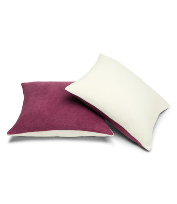Contrast Solid Throw Pillow Covers