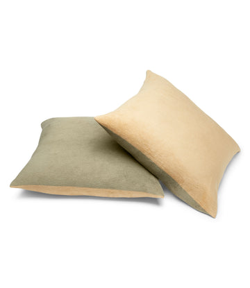 Contrast Solid Euro Pillow Covers2