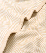 Harborview Herringbone Cream Blanket