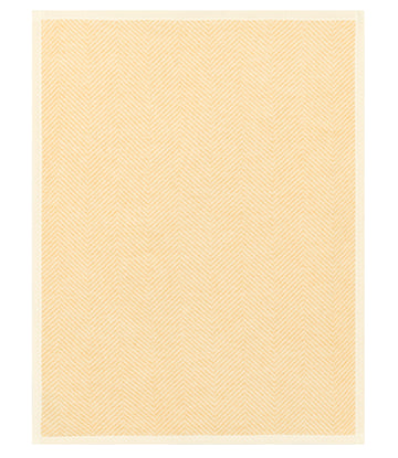 Harborview Herringbone Butter Yellow Mini Blanket