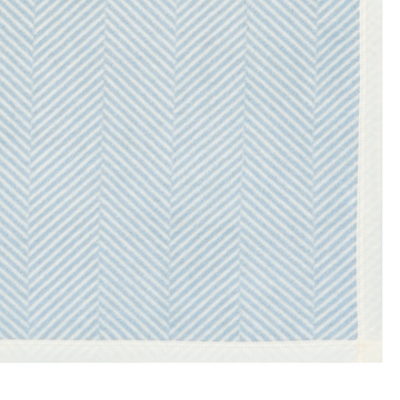 Harborview Herringbone Sky Mini Blanket