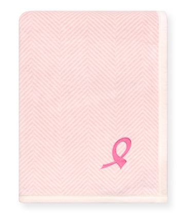 Harborview Herringbone Pink Ribbon Edition