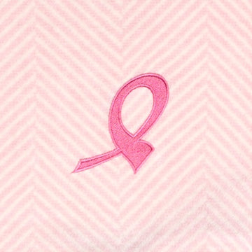 Harborview Herringbone Pink Ribbon Edition