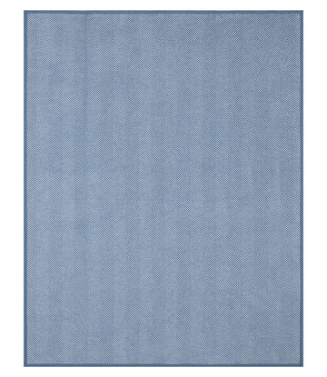 Harborview Herringbone Cornflower Blanket